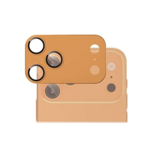 Smartix Ultraguard Aluminium Camera Lens Protector for iPhone 17 Pro Max - Orange